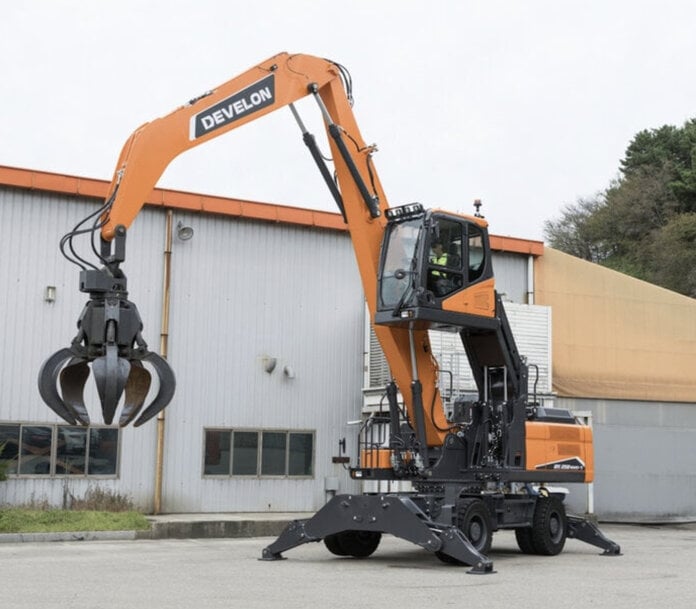 Develon lance des &eacute;quipements de manutention des d&eacute;chets nouvelle g&eacute;n&eacute;ration au salon RWM 2025