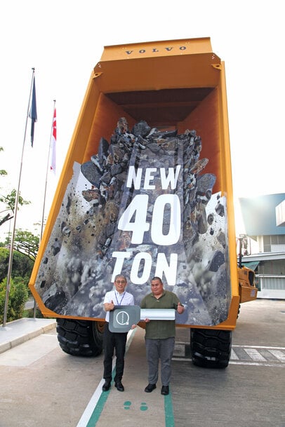 Volvo CE launches New Generation A40 Hauler in Singapore