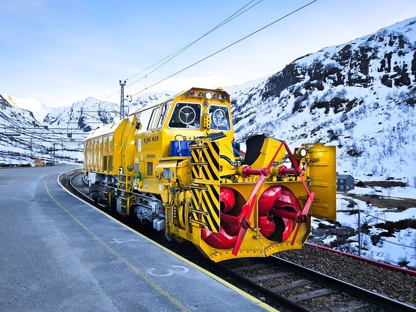 Paysages à couper le souffle et conditions hivernales en Norvège : PJM teste la souffleuse à neige Beilhack d'Aebi Schmidt