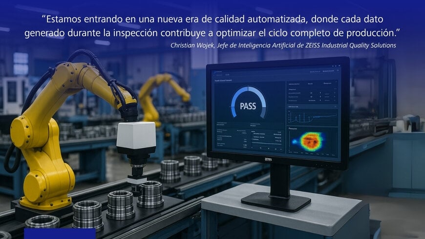 Fábricas inteligentes: la inteligencia artificial redefine el control de calidad