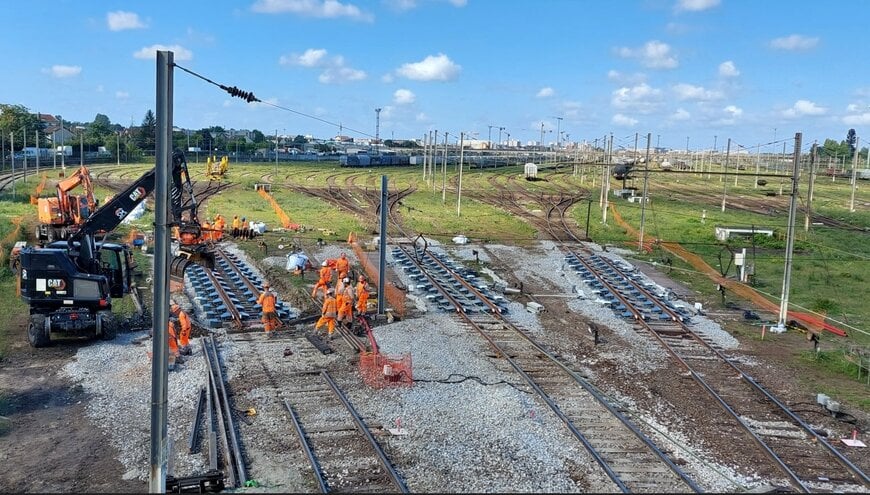Transport ferroviaire de marchandises : SNCF Réseau modernise quatre triages majeurs avec l’appui de l’Etat et de la Commission Européenne