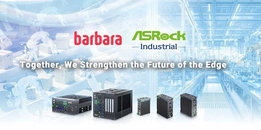 ASRock Industrial and Barbara partner to deliver secure, scalable edge computing for Industry 4.0
