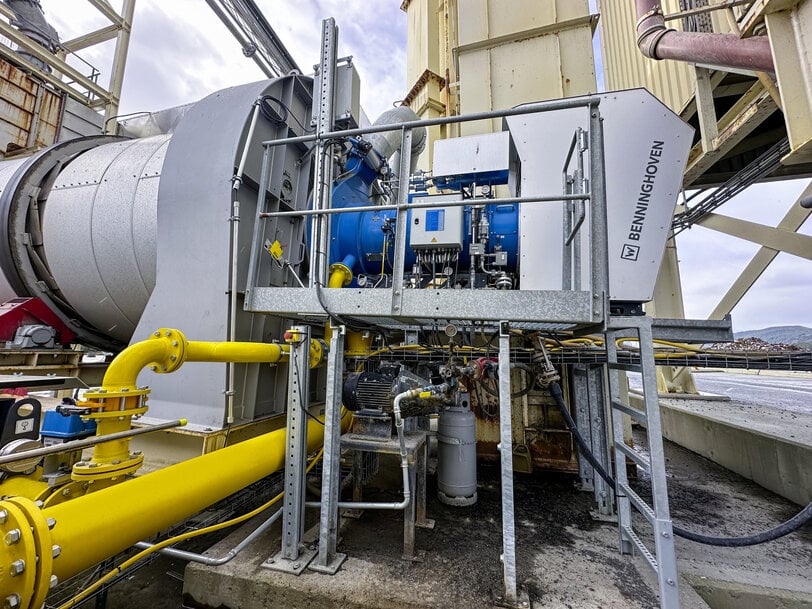 Wirtgen’s Benninghoven MULTI JET Burner Enables Flexible Fuel Use Including Hydrogen