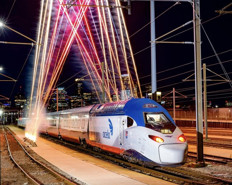 Amtrak Makes History Launching NextGen Acela Service