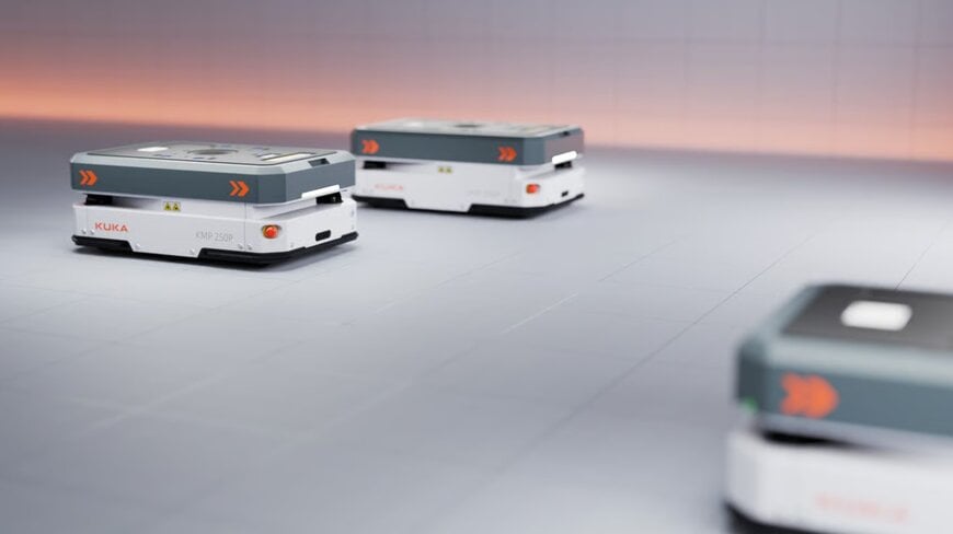 KUKA stellt die neue mobile Plattform KMP 250P vor