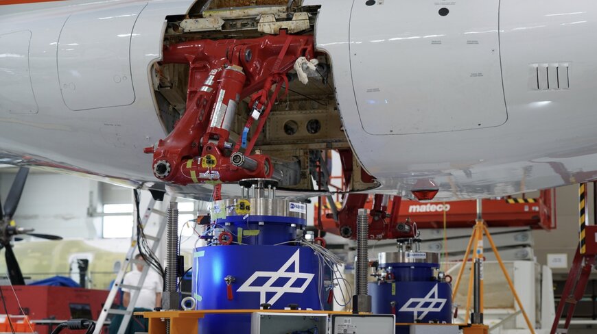 DLR completes ground vibration test for climate-compatible aircraft of the future
