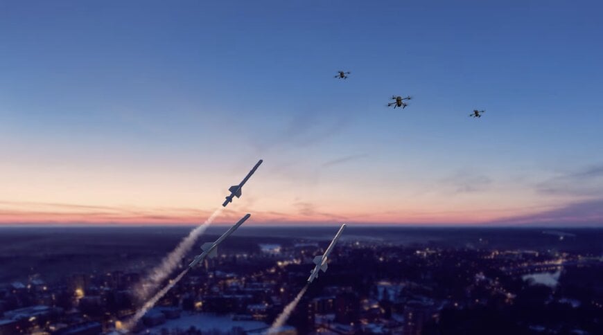Saab lanserar robot mot drönare