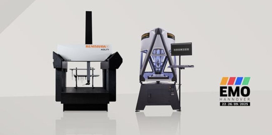 Renishaw presenterà alla fiera EMO Hannover 2025 la sua vasta gamma di soluzioni di ispezione in officina