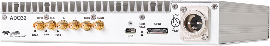 Les numériseurs 12 bits se connectent à un PC 
