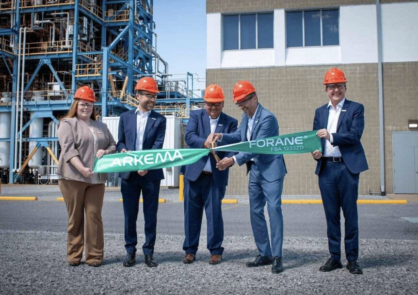 Arkema Launches 15 kt Forane 1233zd Unit in Kentucky