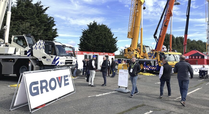 Manitowoc Debuts Hybrid Grove Crane and EnCORE Innovations at Vertikal Days 2025