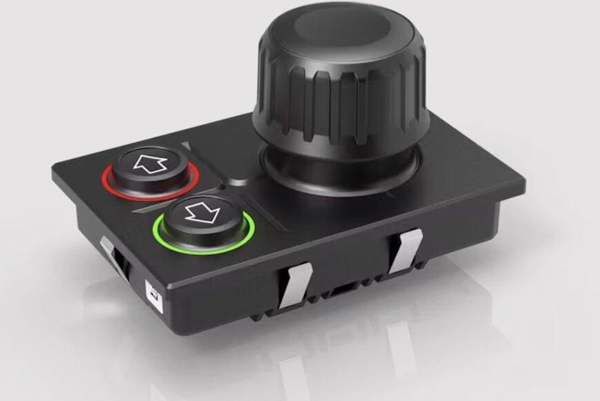 Nieuw van EAO: Serie 09 draaiknoppen met druk- en joystickfunctie