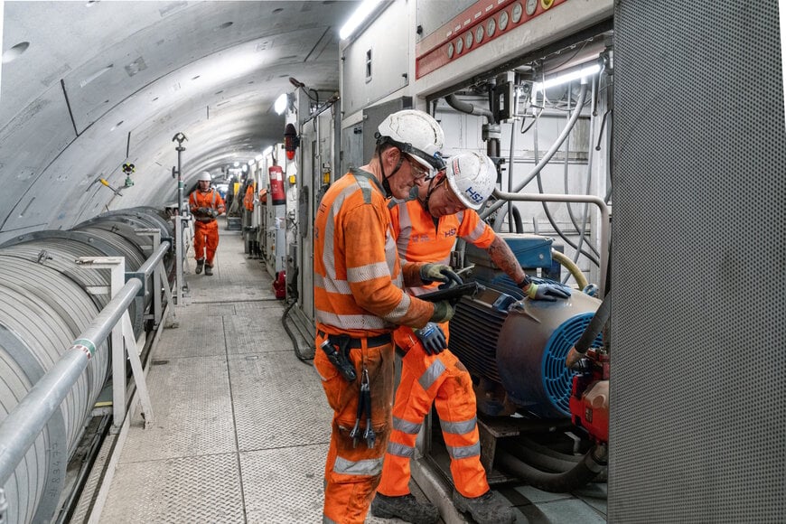 Festo Software Improves HS2 Tunnelling Machine Maintenance