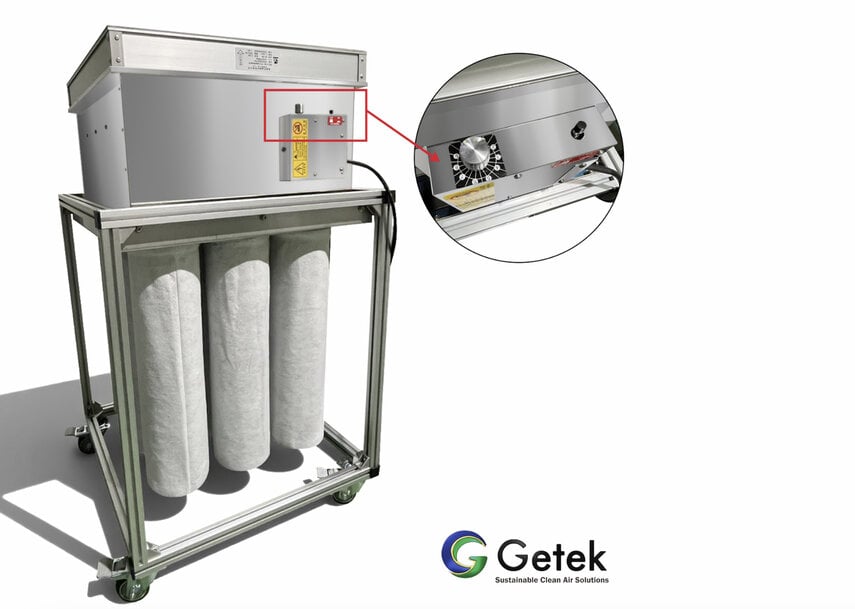 Getek launches ACU portable unit for advanced air purification