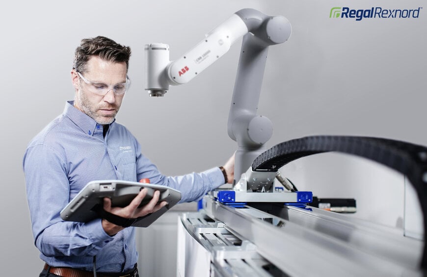 Regal Rexnord und ABB Robotics kooperieren für nahtlose Cobot-Achsintegration
