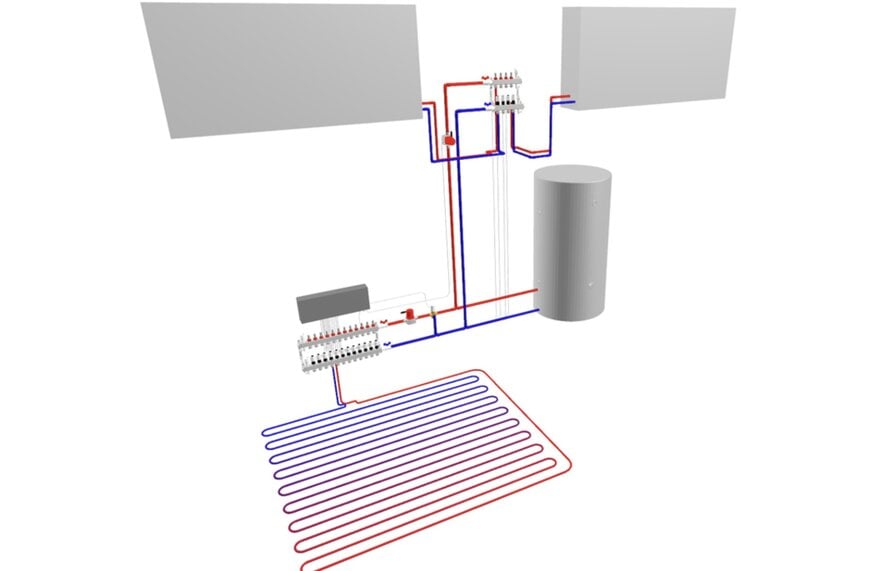 Danfoss Icon2 maakt geïntegreerde regeling van vloerverwarming en fancoilsystemen mogelijk