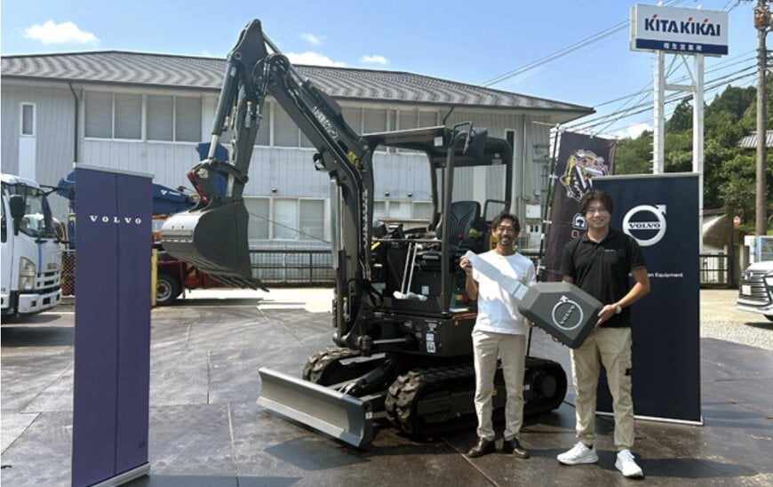 Kita Machinery Rolls Out Volvo CE ECR25 Electric Excavator Rentals Nationwide