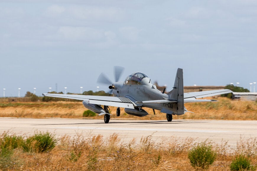 Embraer's A-29N Arrives for Portuguese Air Force