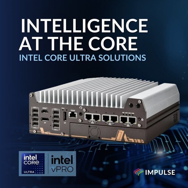 Impulse Embedded Powers Industrial Computing with Intel Core Ultra Solutions