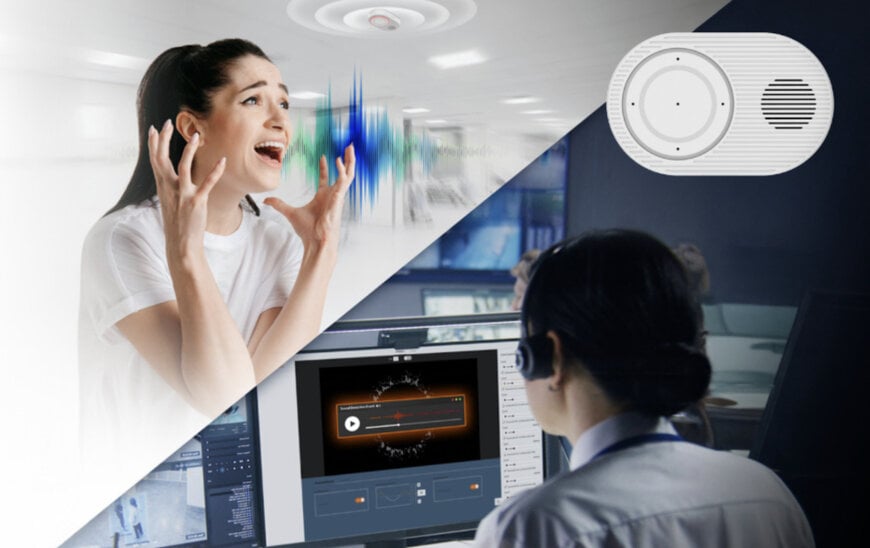 Hanwha Vision představuje Audio Beacon pro inteligentní monitorování zvuku pomocí AI