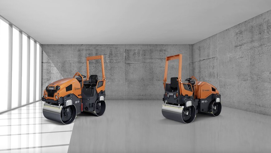 Hamm presents new compact tandem rollers HD 10–HD 12 G-Tier