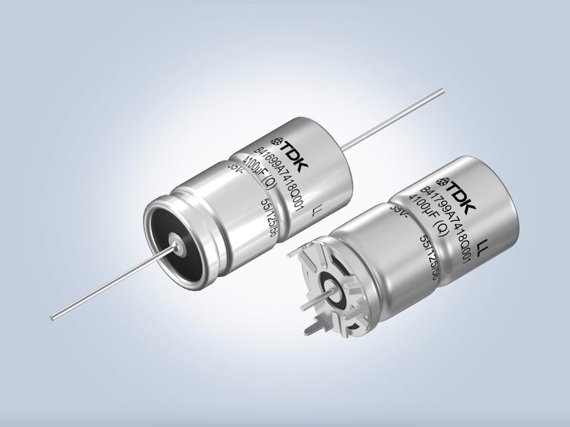 TDK unveils axial capacitors for up to +140 &deg;C in automotive applications