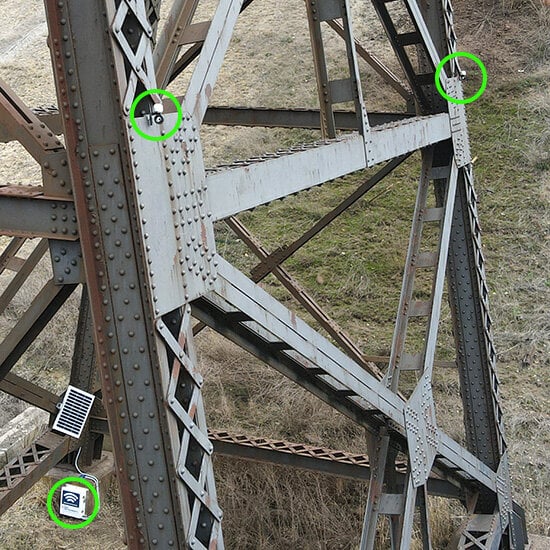 Spokane River Rail Bridge – Construction Monitoring