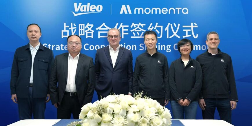 Valeo and Momenta Form Global Strategic Partnership to Advance Intelligent and Autonomous Driving