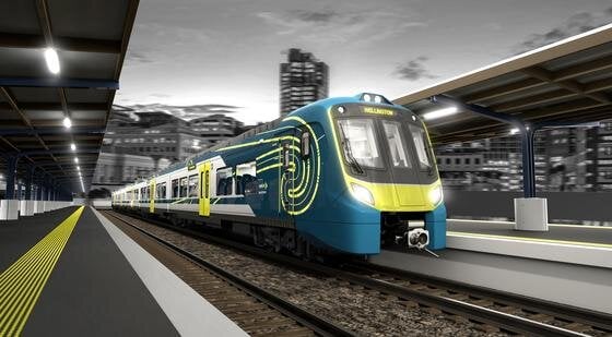 Alstom remporte un contrat de 538 millions d'euros à Wellington, en Nouvelle-Zélande, pour 18 trains à batterie Adessia Stream B et 35 ans de maintenance
