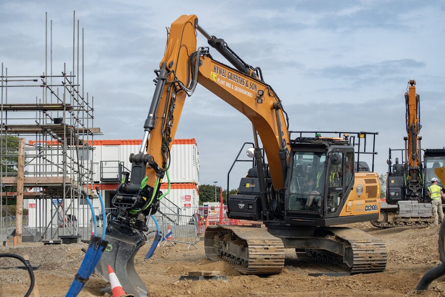 CASE CX210E-S Delivers Strength With Ultimate Control For Griffiths