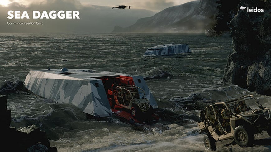 Leidos Unveils Sea Dagger, Advanced Commando Insertion Craft for Royal Navy