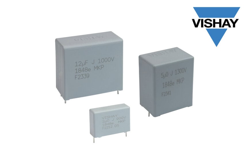 Vishay Releases High-Temp Automotive DC-Link Capacitor for Harsh Environments