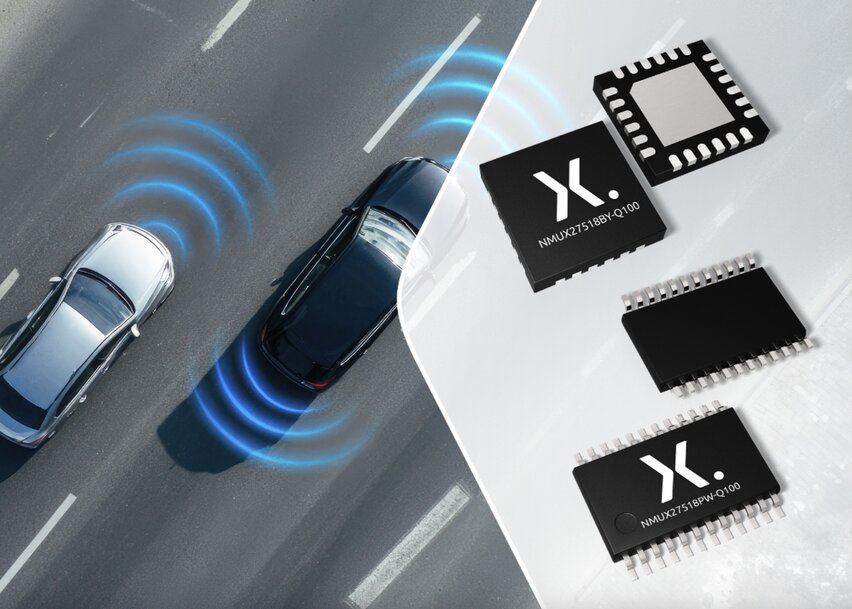 AEC-Q100-qualified multiplexers from Nexperia provide superior reliability in automotive applications