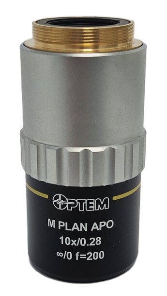 埃赛力达推出10X M Plan Apo宽视场显微镜物镜
