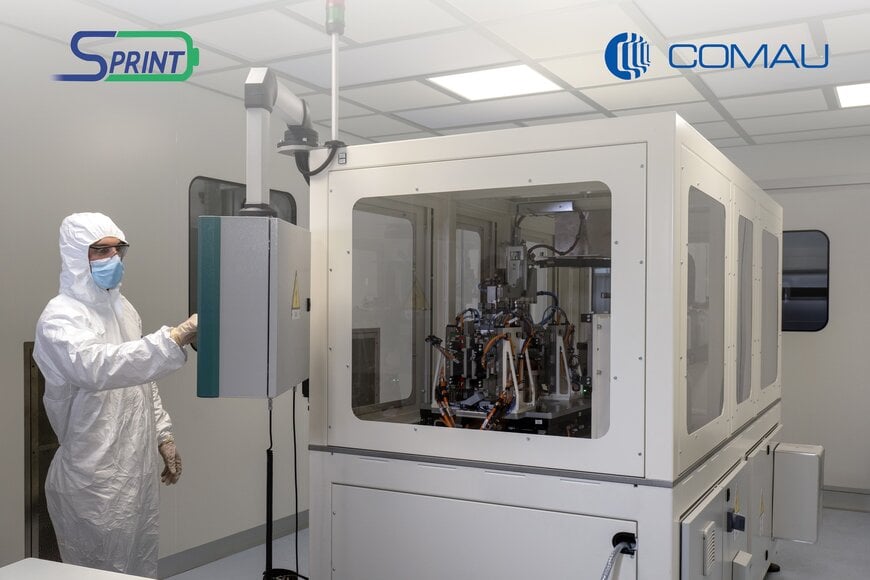 Comau Joins the SPRINT Project to Help Develop Sodium-Ion Batteries for Stationary Use