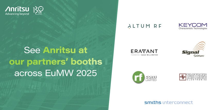 Anritsu Showcases High-Frequency Design Tools at EuMW 2025