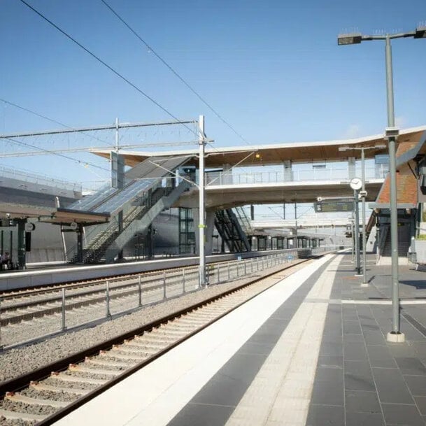 A station and a tunnel inaugurated in Sweden