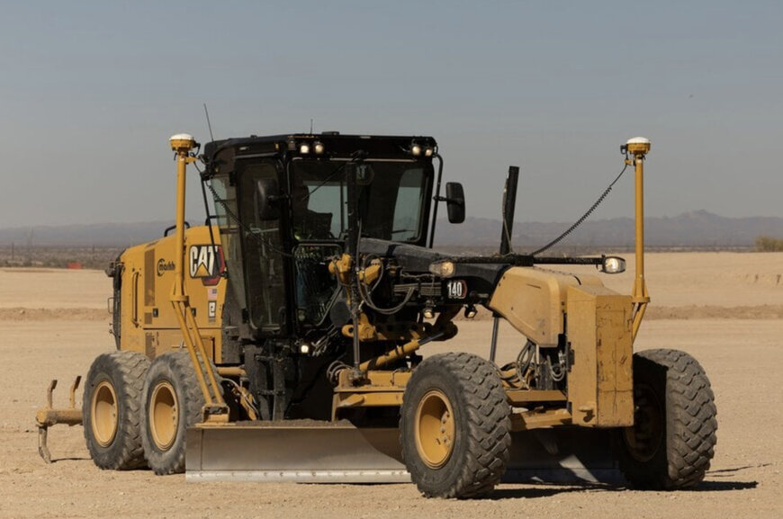 Caterpillar presenta il motorgrader 140 Lever di nuova generazione, in arrivo nel 2026