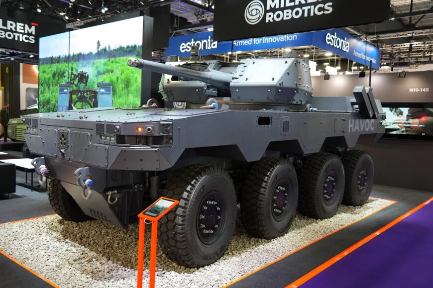 Milrem Robotics' HAVOC RCV Launched in Europe