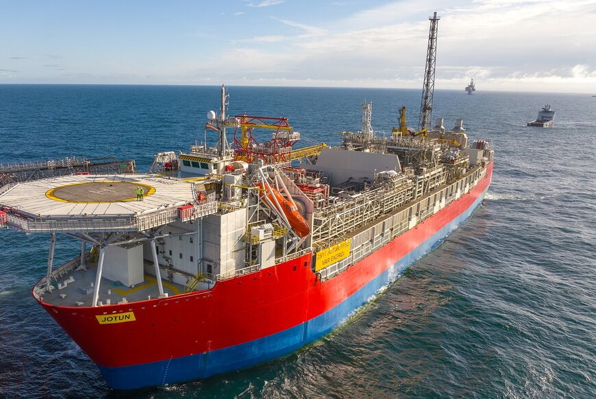 Vår Energi bekrefter at Jotun FPSO produserer for fullt