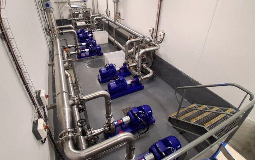 Eiffage Énergie Systèmes installe une solution clé en main pour le stockage d’eau de Volvic