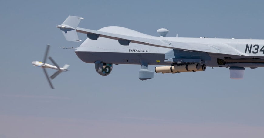 GA-ASI and AeroVironment Launch Switchblade