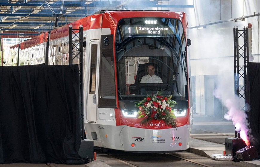 First Stadler tram for The Hague