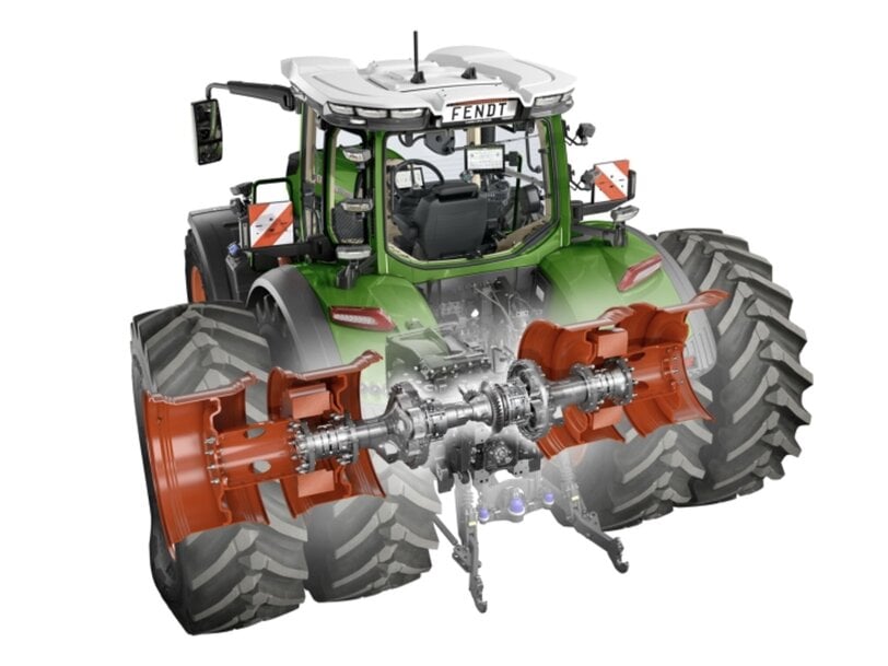 Fendt 800&nbsp;Vario makes the working day a pleasure