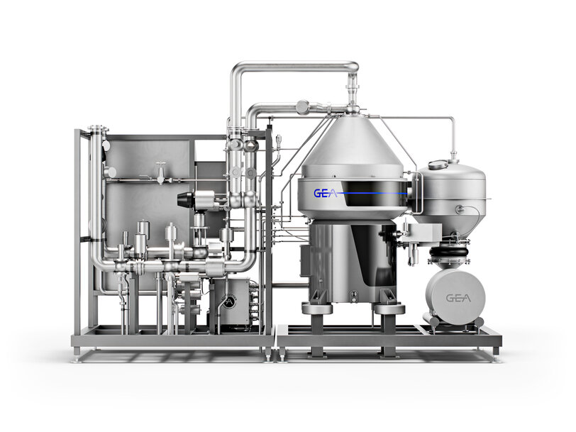 GEA stellt neues Separator-Skid f&uuml;r die Getr&auml;nkeindustrie vor