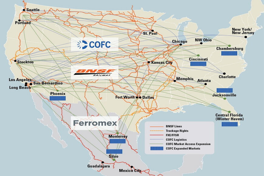 BNSF Expands Container Program with COFC