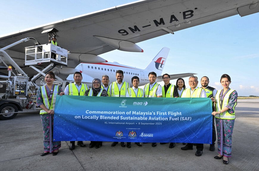 PETRONAS delivers Malaysia’s first locally blended Sustainable Aviation Fuel at KLIA