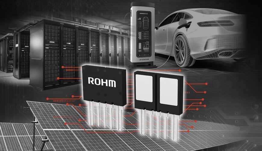 ROHM Launches 2-in-1 SiC Molded Module “DOT-247”