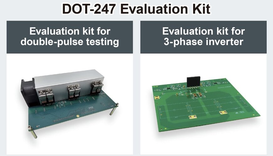 ROHM Launches 2-in-1 SiC Molded Module “DOT-247”
