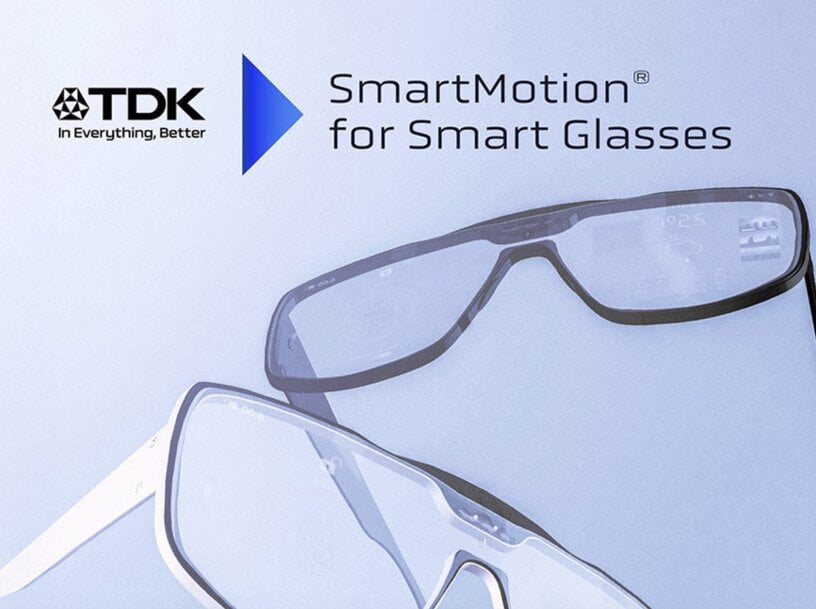 TDK针对智能眼镜及增强现实应用推出SmartMotion运动传感器